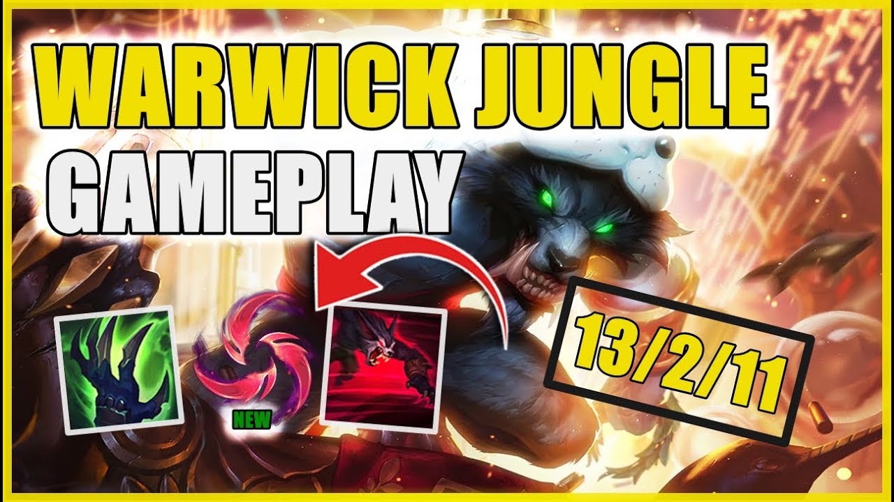 *NEW* HAIL OF BLADES RUNE BUFFS OP ON WARWICK !! PATCH 9.1 GAMEPLAY! INSANE DAMAGES !! DIAMOND GAME