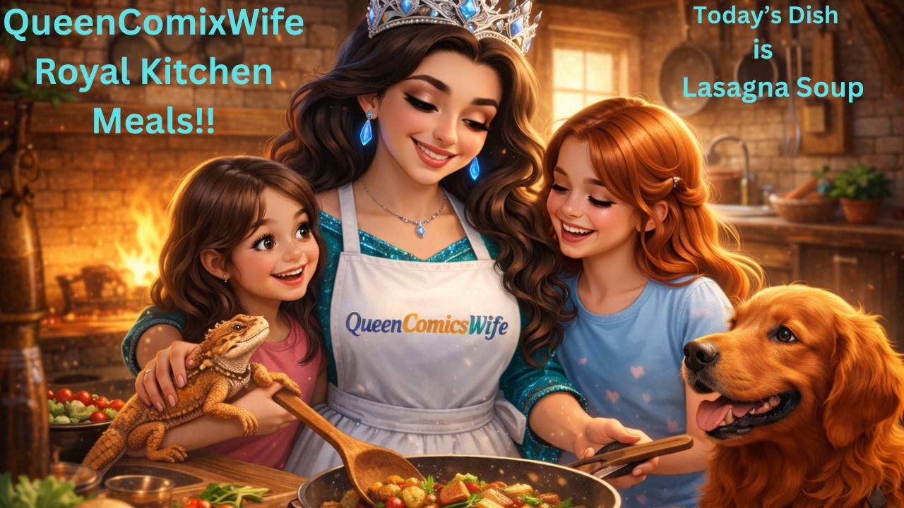 Cooking with QueenComix Wife! Today's meal is Lasagna Soup!! 03/02/26