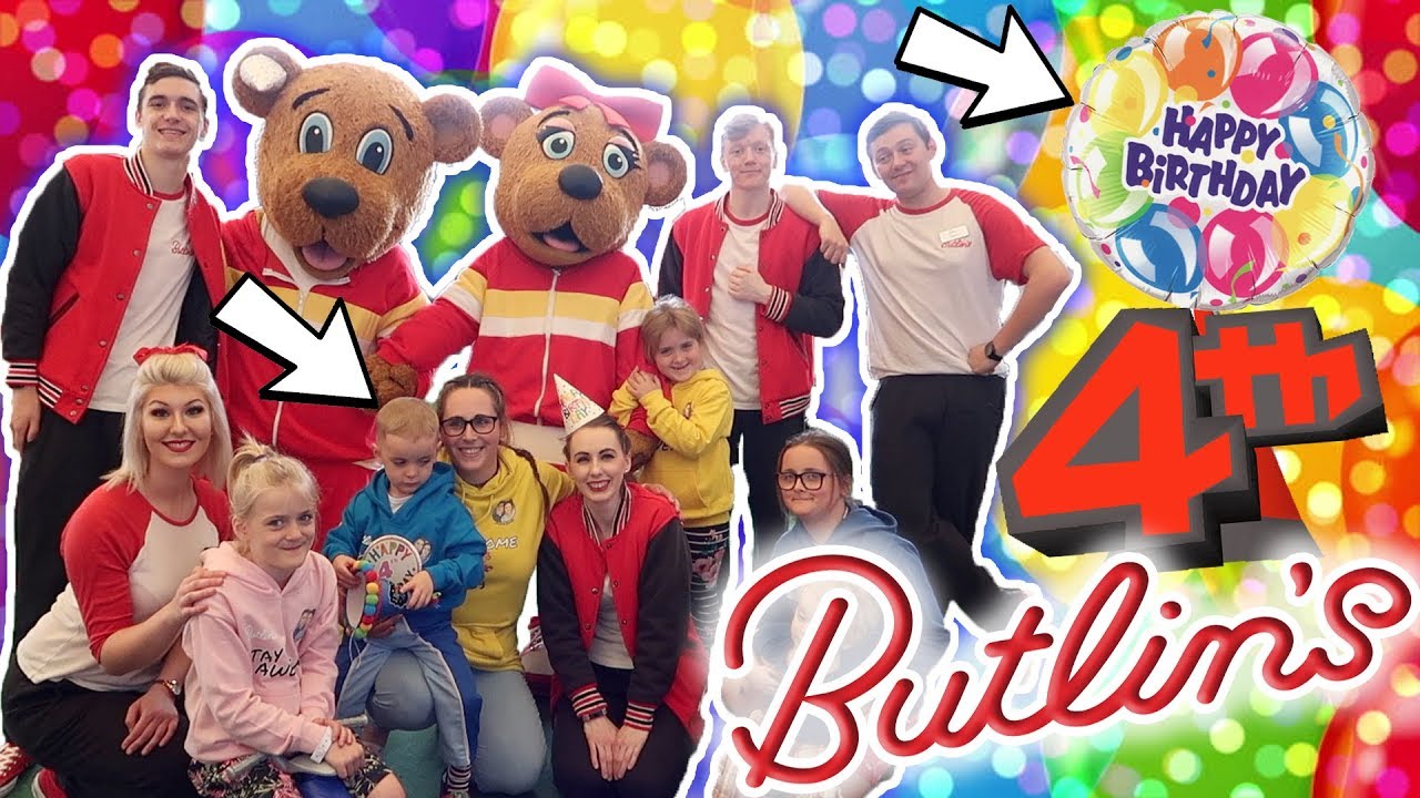 BUTLINS SURPRISE 4th BIRTHDAY PARTY FOR REGGIE!