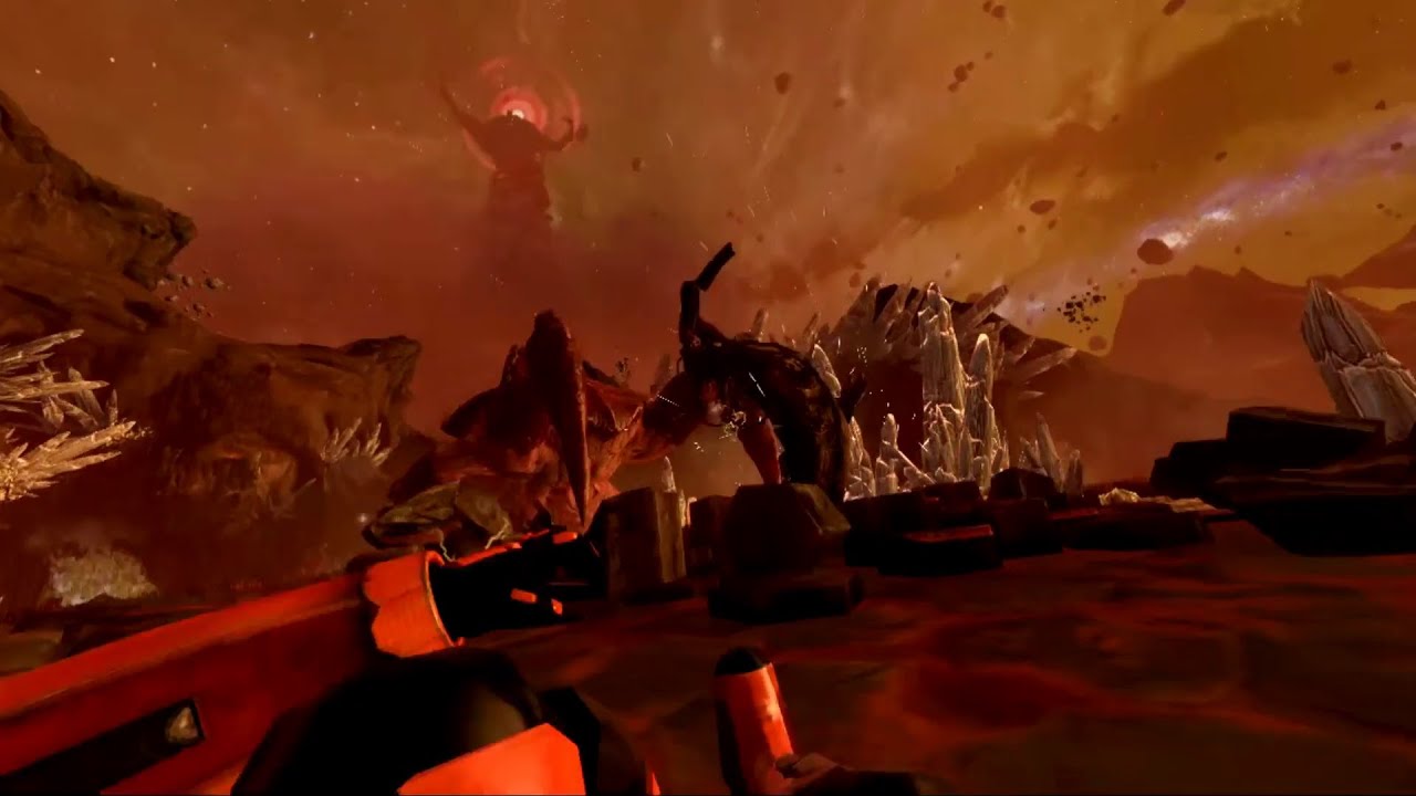 Black Mesa Gonarch boss fight with Jungle Drums