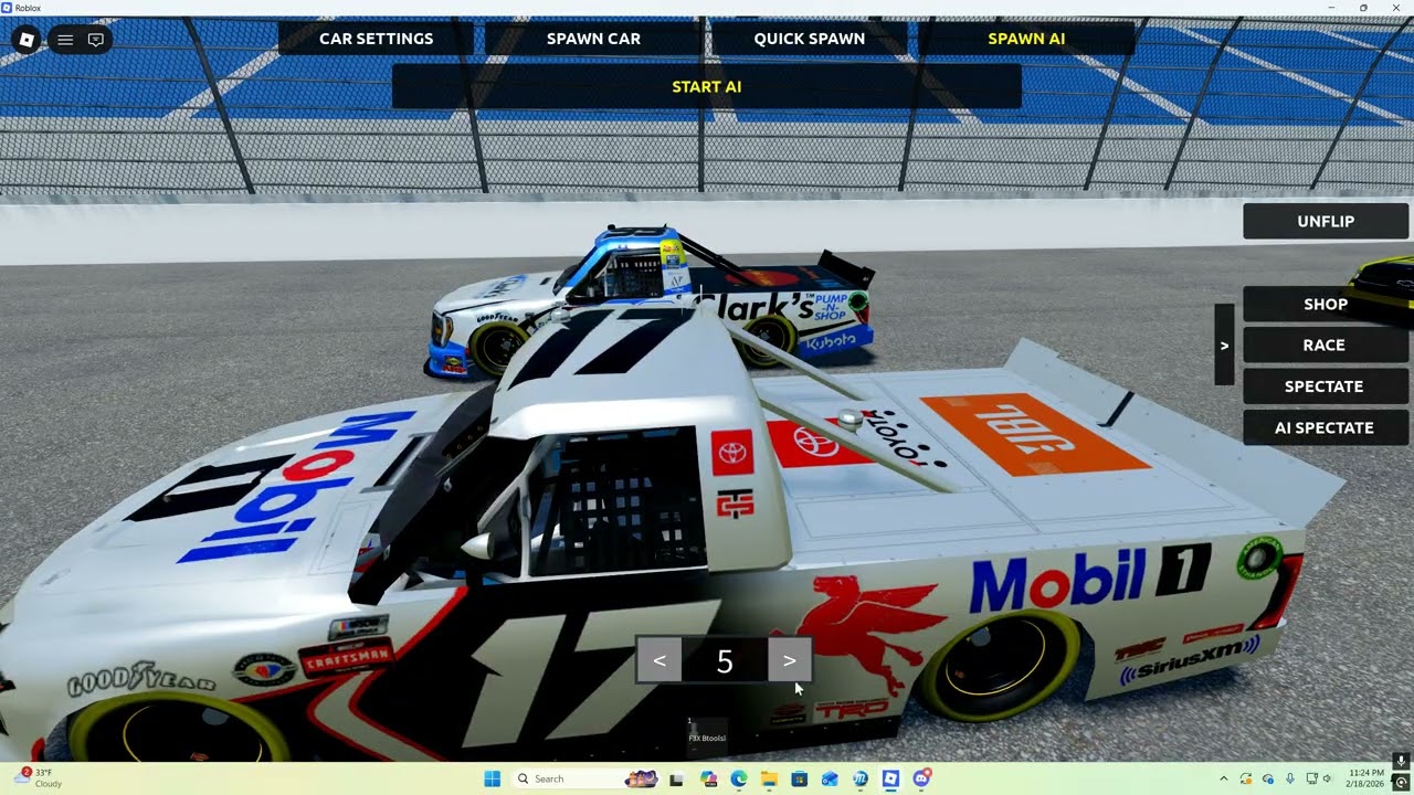 Pummu Talladega Cup Series and Craftman Truck series in daytona.
