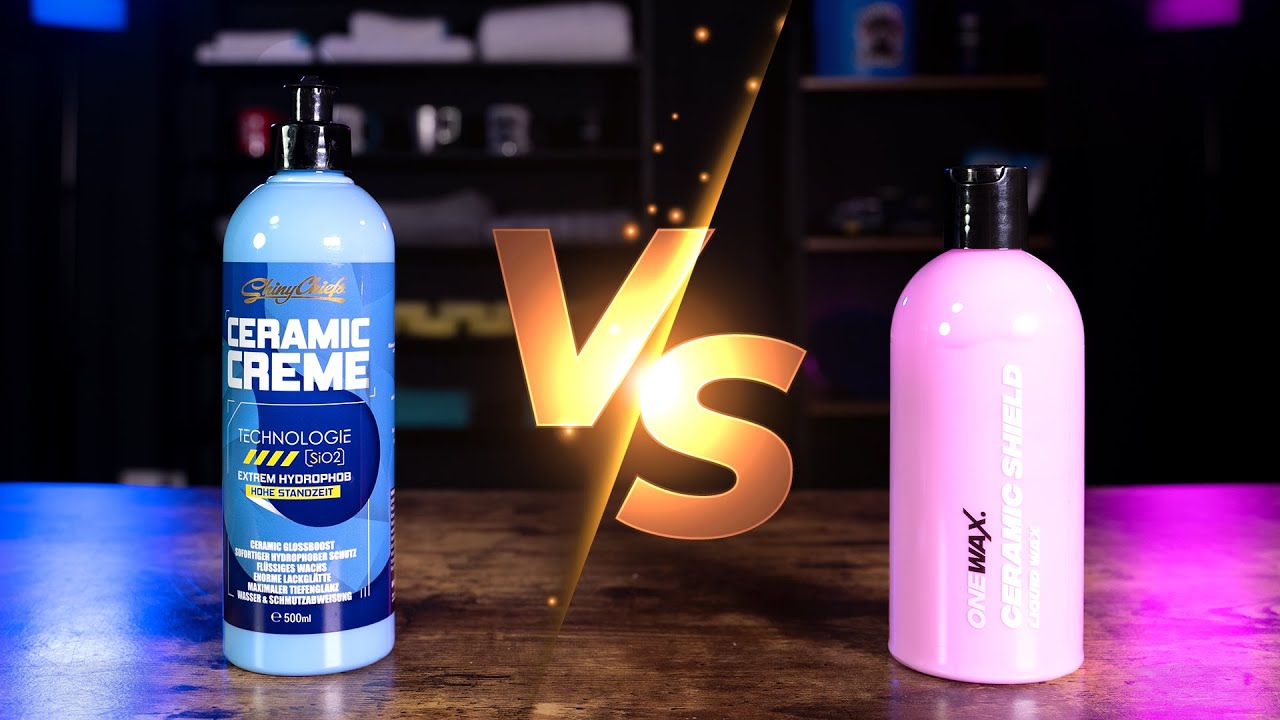 WER IST BESSER? ShinyChiefs Ceramic Creme VS OneWax Ceramic Shield | Flüssigwachs Vergleich