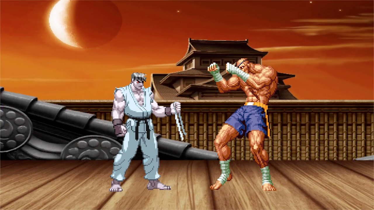DRAGON RYU VS SUPREME SAGAT
