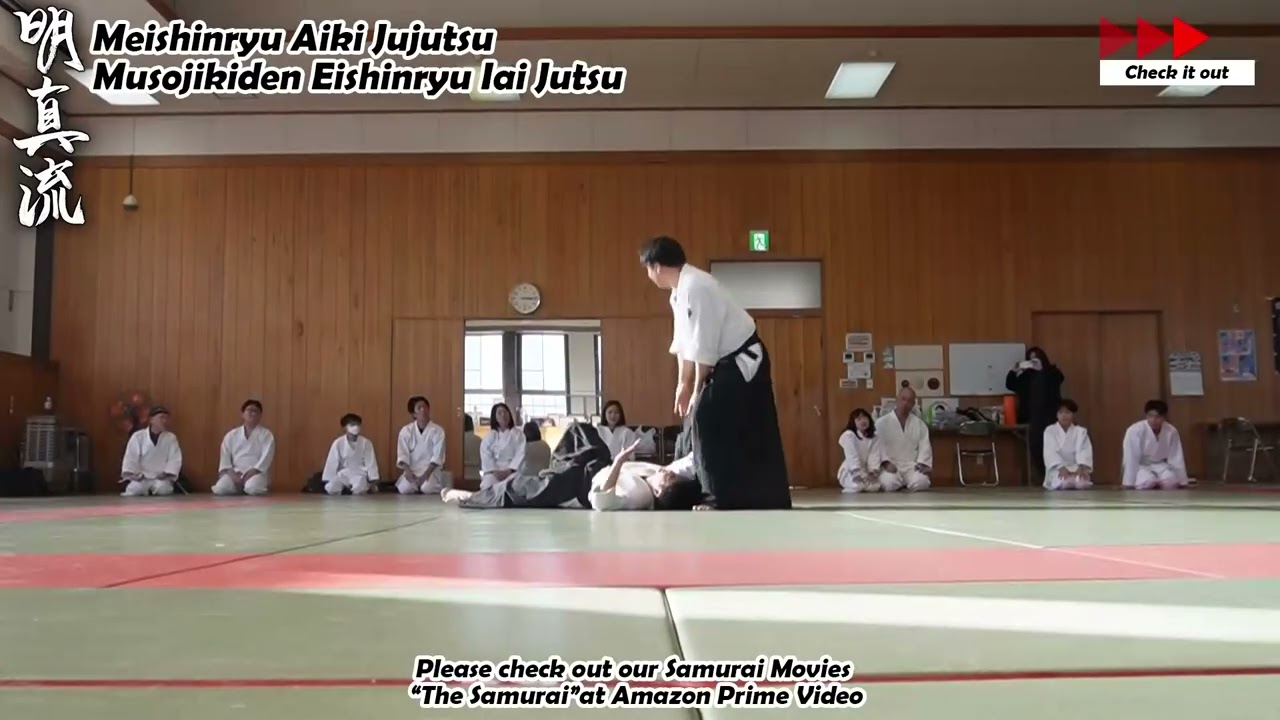 Meishinryu Aikido techniques 明真流　合気道の稽古 #aikido #合気道 #天照会 2026 0124 01