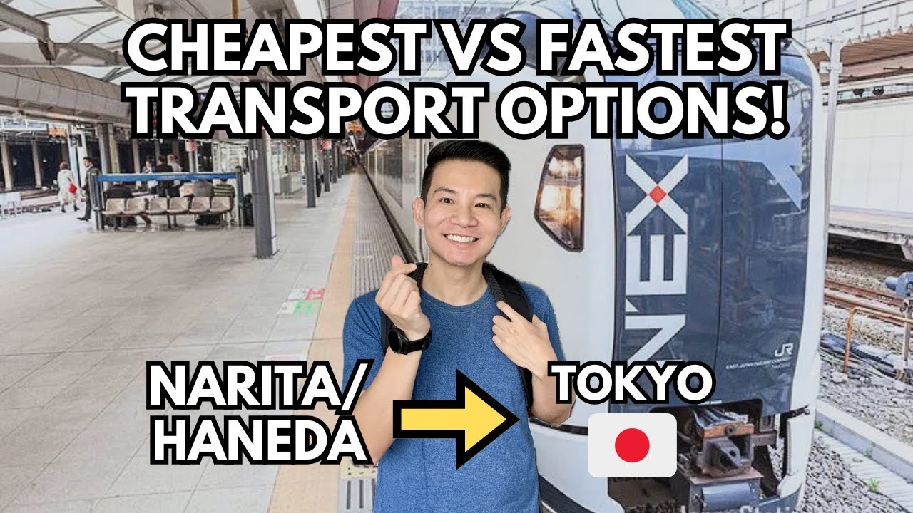 BEST WAY to get From Narita/Haneda Japan Airport To Tokyo In 2025!