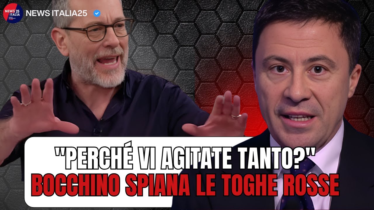 Piazzapulita, Bocchino spiana le toghe rosse: 