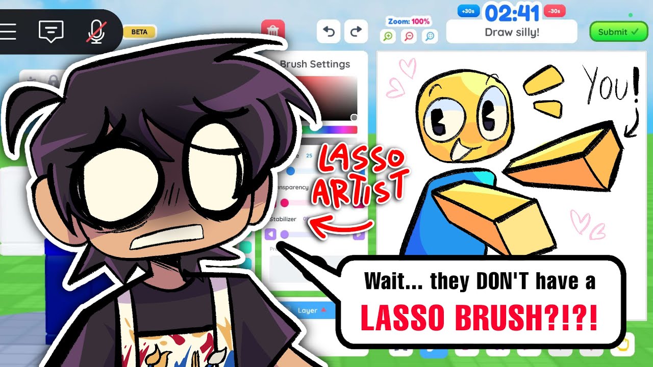 Drawing YOUR AVATARS on DRAW ME ROBLOX