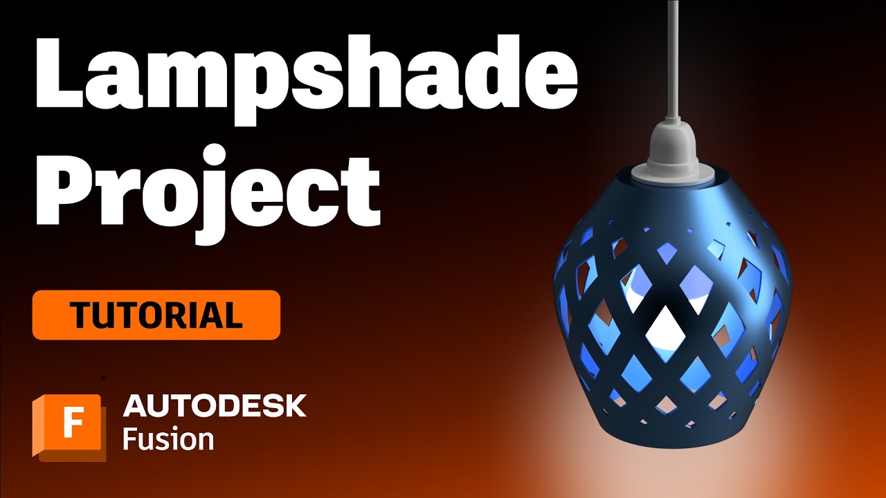 Design a 3D Printed Lampshade in Autodesk Fusion [UPDATED]
