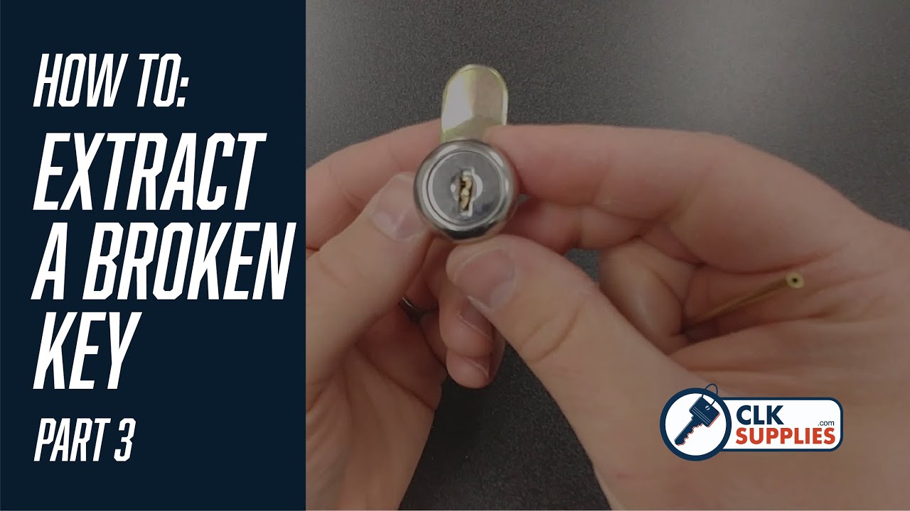 Broken Key Removal: Extract a Broken Key Using the The HPC-ES- 2000 Key Extractor