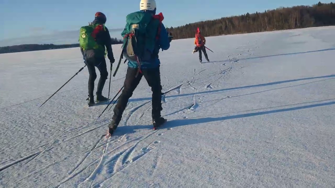 Dagen då Hannes blev SSSK ledare, på Mälaren blågula isar