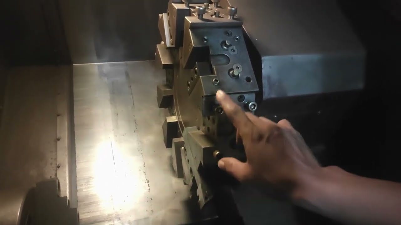 Cara Menyalakan Mesin Bubut Siemens 808D SI | G75 lebih baik tidak digunakan