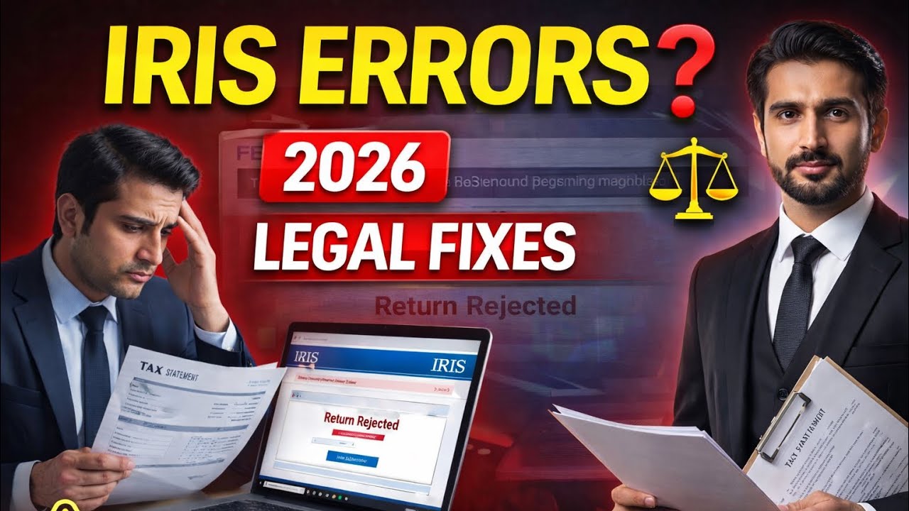 Top 10 FBR IRIS Errors Businesses Face (And Legal Solutions) | 2026 Guide