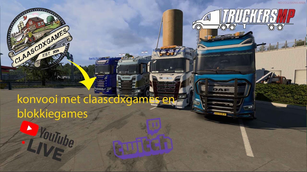 🔴| we gaan nog ff een keer trucken| #ets2   #vrachtwagen  #truckersmp