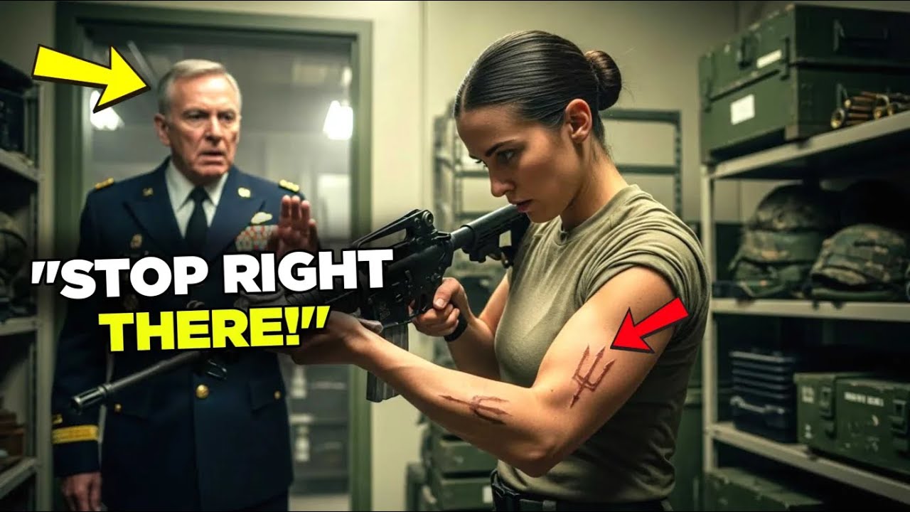 The ‘Recruit’ Was Just Cleaning Her Weapon, Until the General Saw Her SEAL Scars and Froze