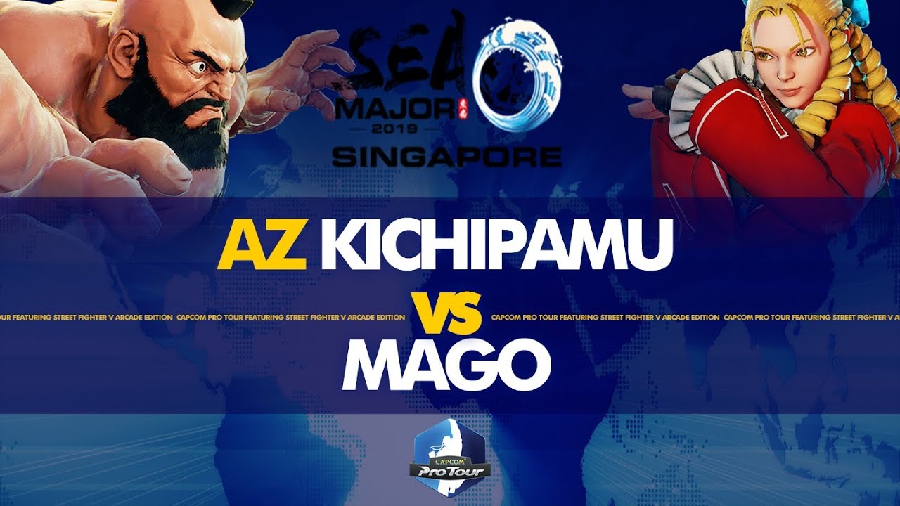 AZ Kichipamu (Zangief) vs Mago (Karin) - SEA Major 2019 Top 8  - CPT 2019