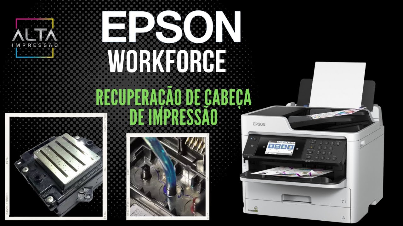 Recuperação de Cabeça Epson Workforce