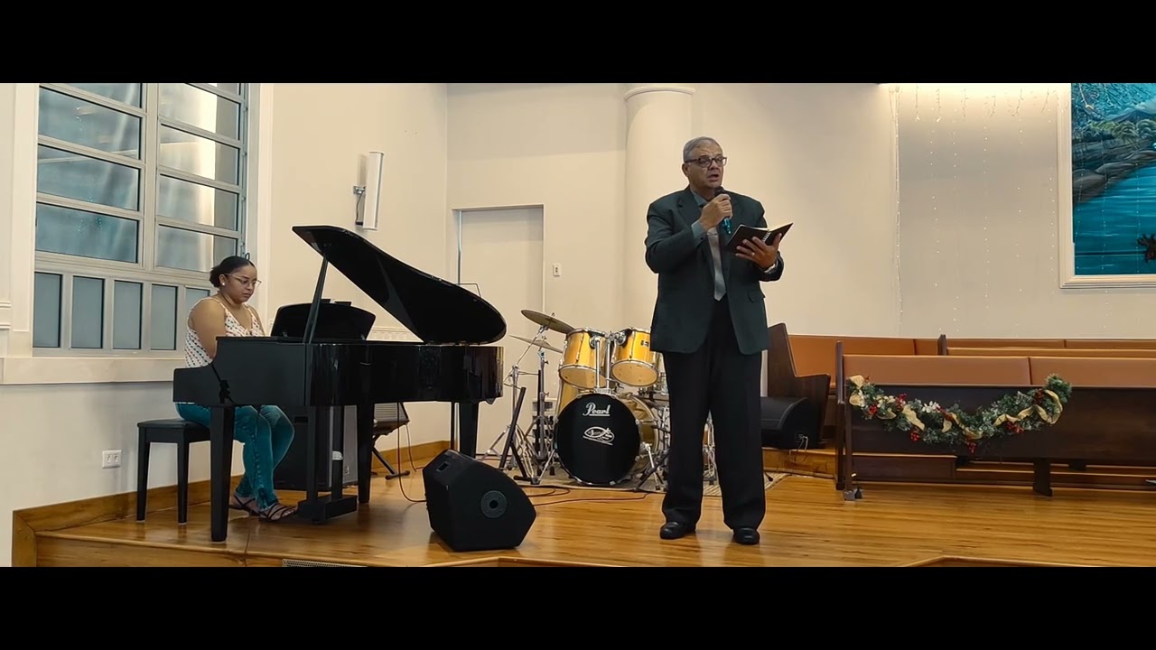Hino 490 do Cantor Cristão 'Com Cristo É Céu' - Solo Pr. Israel Siqueira na PIBPP