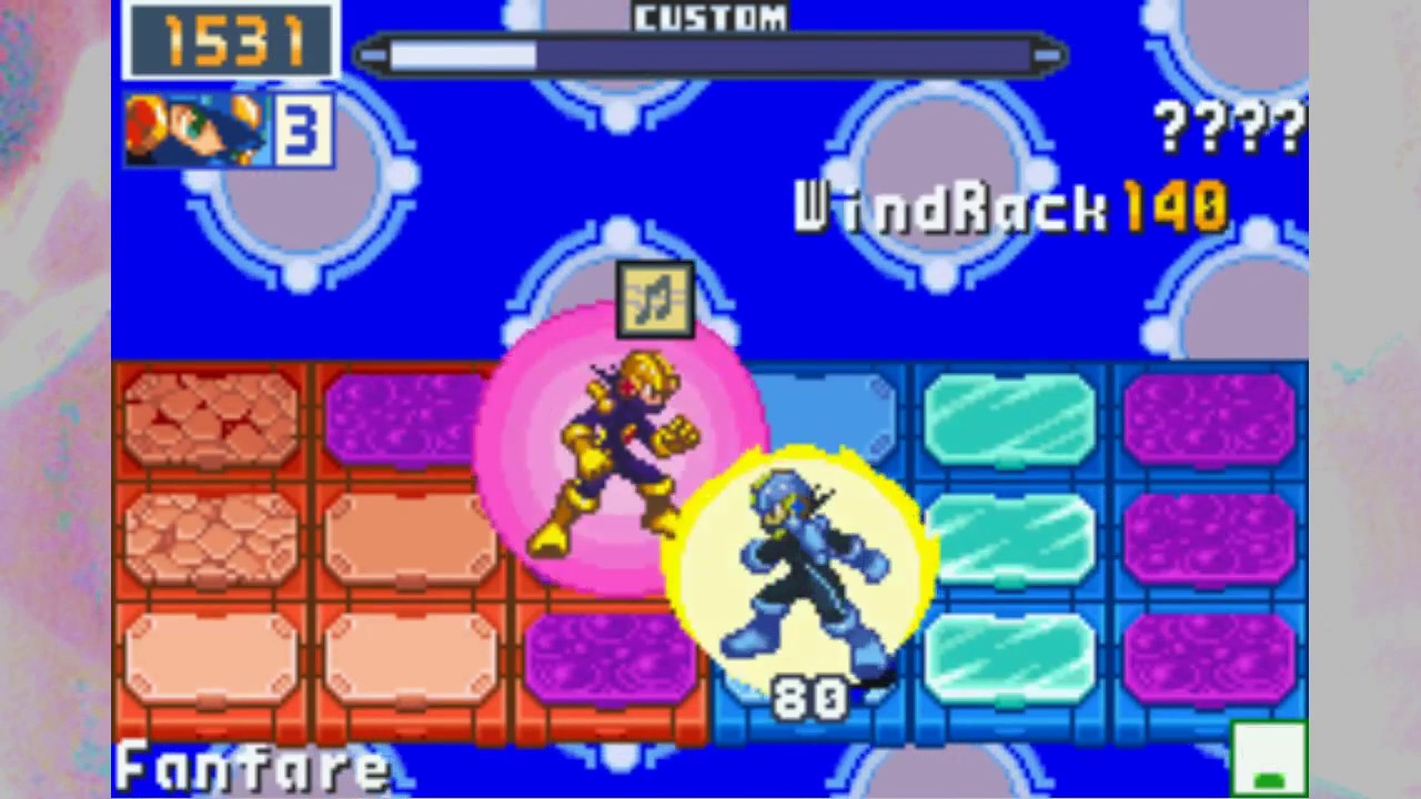 ColdMan vs ThunderMan ~ Rockman EXE 6 Online NetBattle ~ Masters Format Modcards
