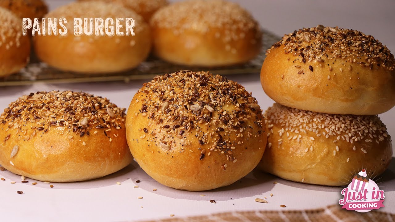 Recette des Pains Burger ou Buns Maison