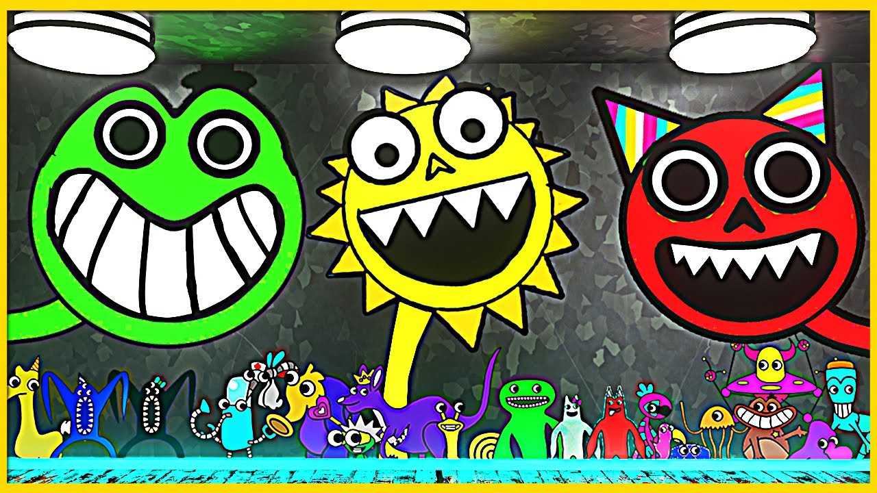 Garten of Banban 8 - ALL NEW BOSSES + SECRET ENDING + Digital Circus