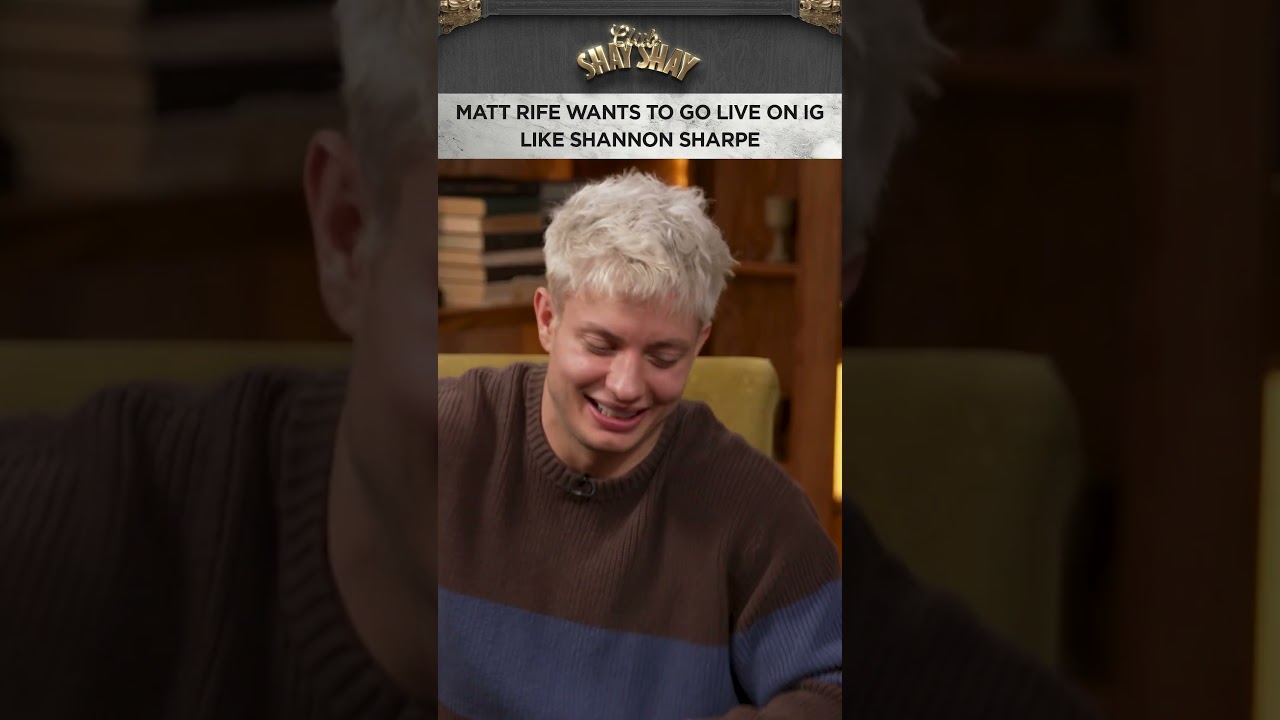 Matt Rife Wants To Go Live On IG Like Shannon Sharpe I CLUB SHAY SHAY