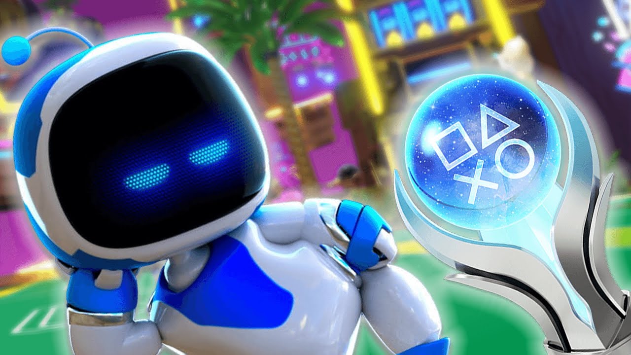 I Got the PLATINUM Trophy for Astro Bot - GOTY