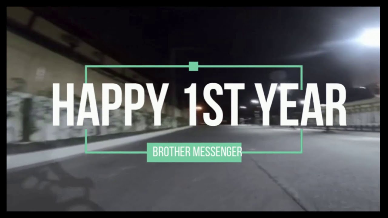 Sharing God's blessings for our 1st year