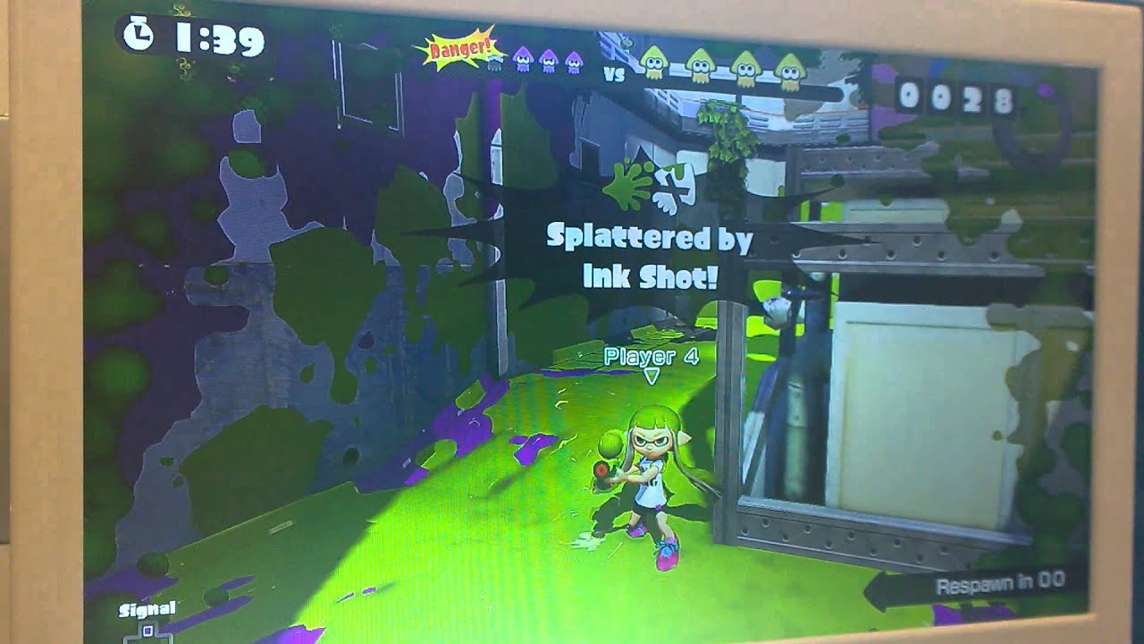 Splatoon na Wii U - GAMEPLAY [GAMESCOM]