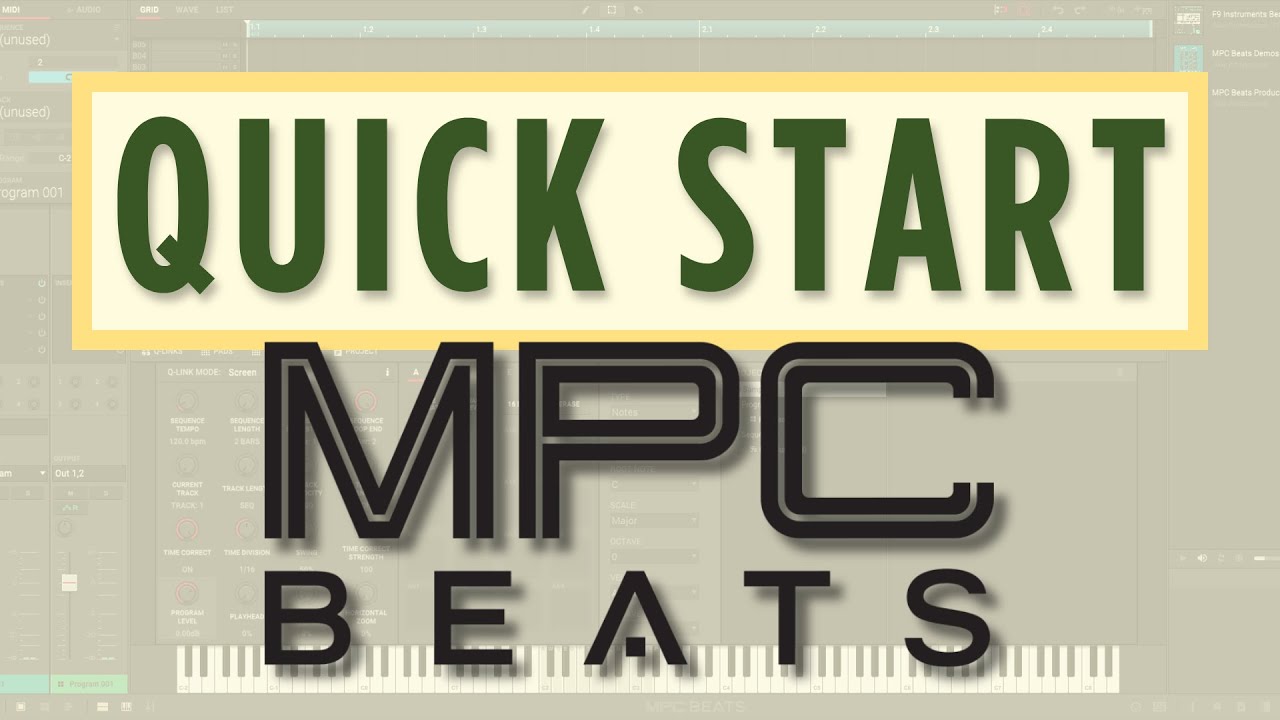 MPC Beats Quick Start Beginner's Guide