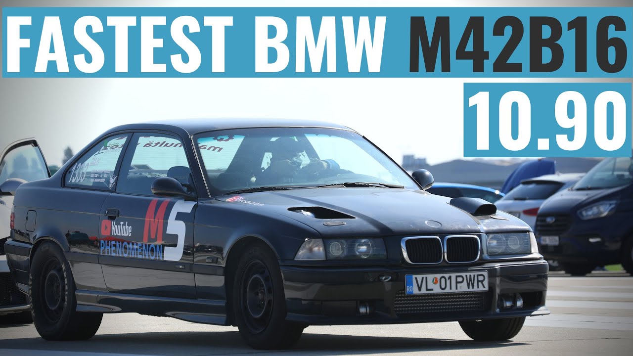 FASTEST BMW M42B16 TURBO in the WORLD!    10.90/402m