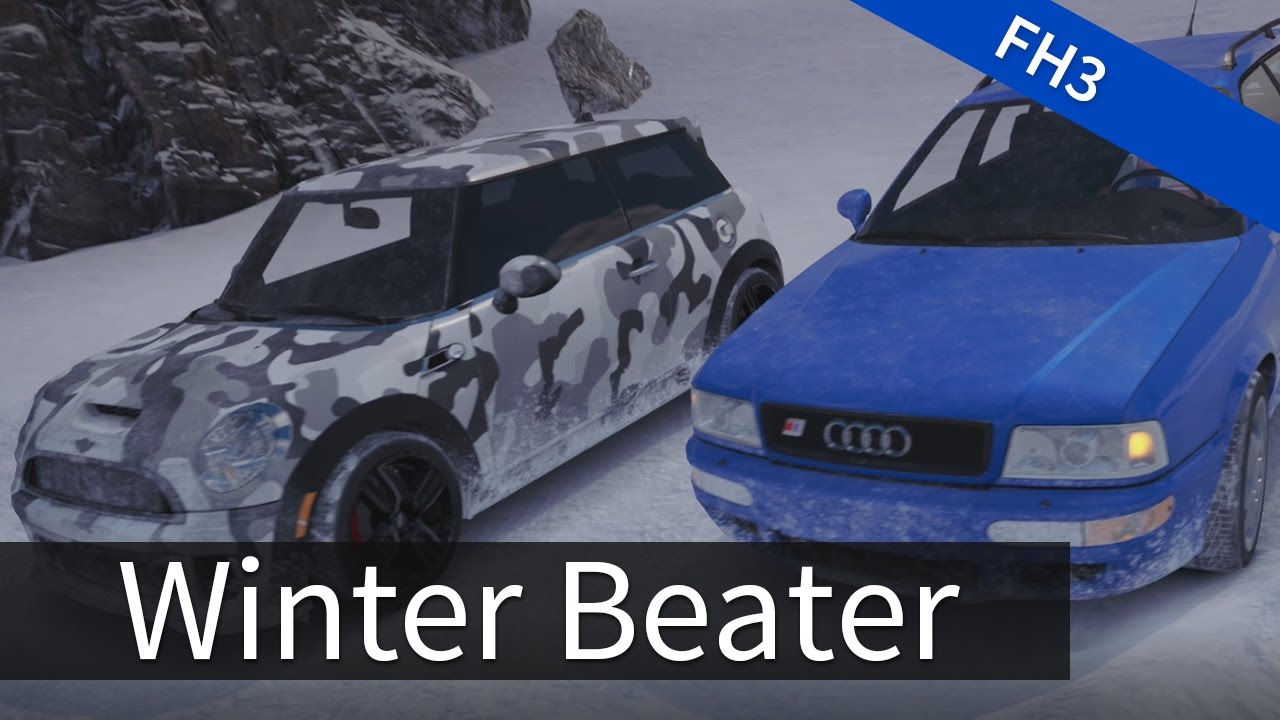 Forza Horizon 3: Blizzard Mountain - Winter Beater Challenge!!!