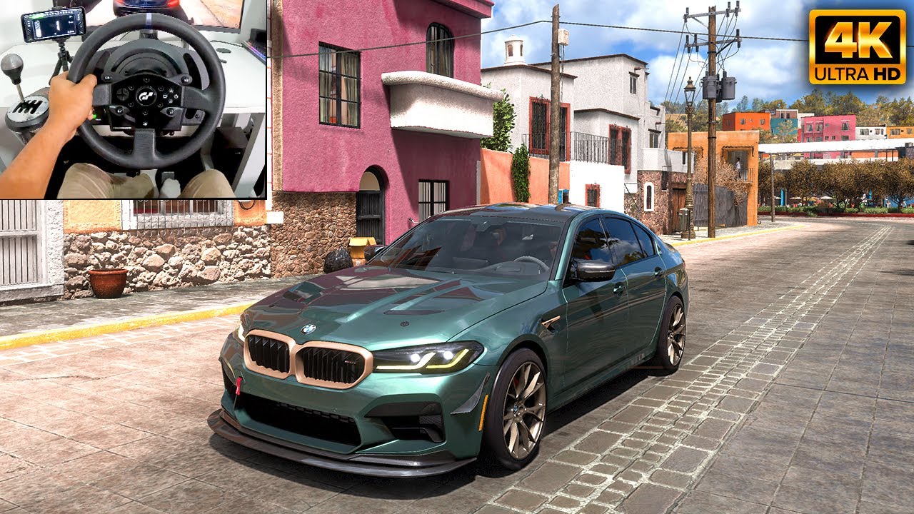 BMW M5 CS | Forza Horizon 5 | Thrustmaster T300RS gameplay