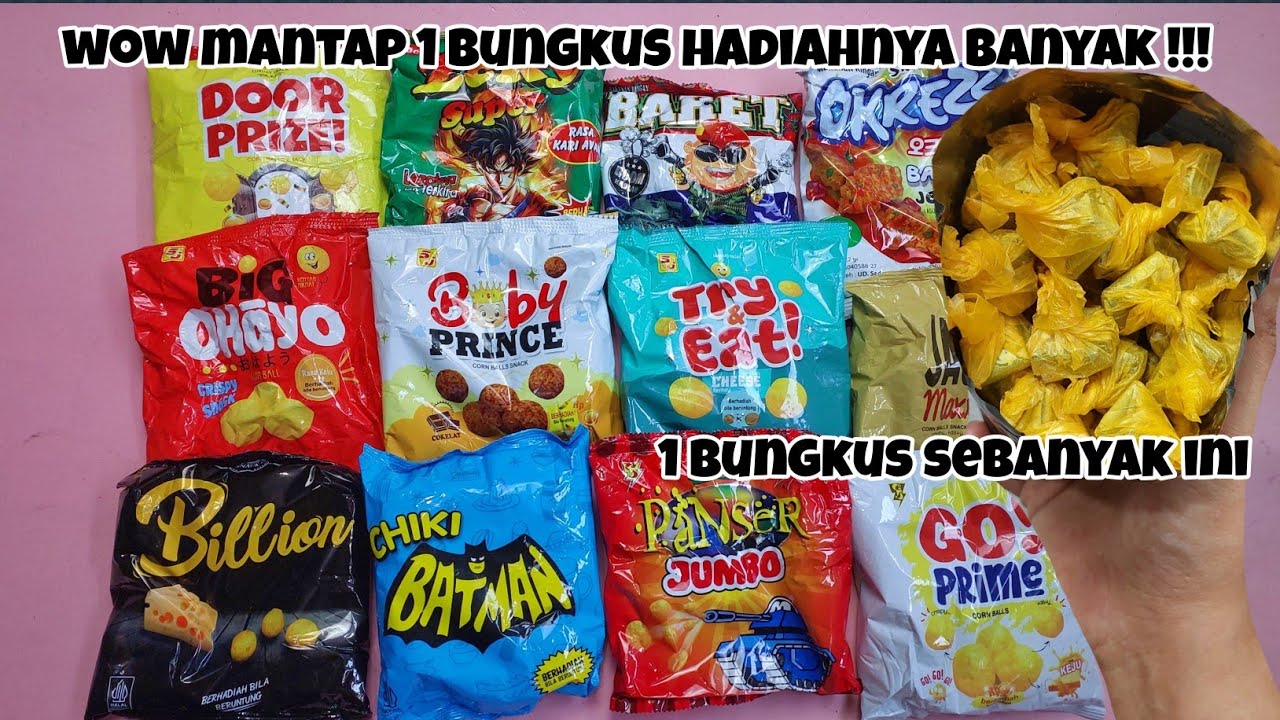 WOW MANTAP SEKALI BUKA CIKI SERBA KEMPES HADIAHNYA BANYAK 