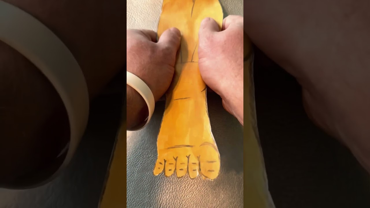 ASMR Paper Foot Massage #asmr