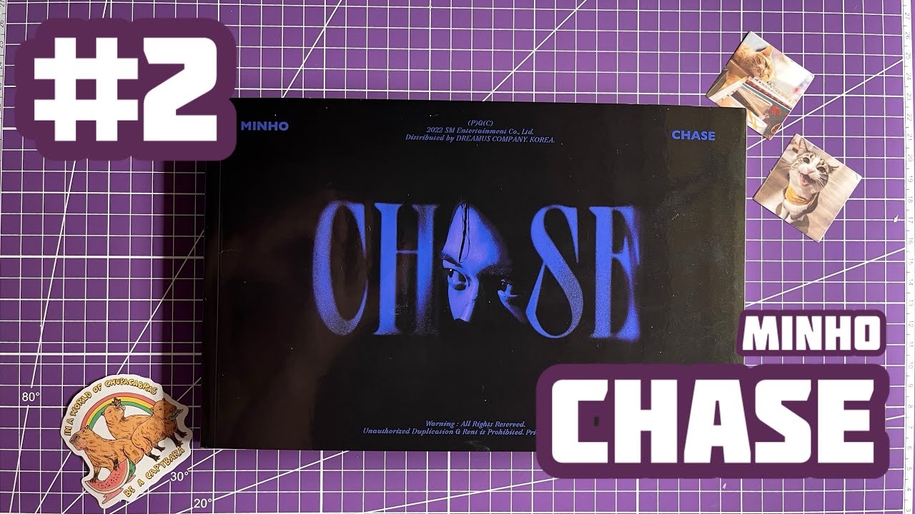 🎶 Распаковка альбома MINHO — CHASE | Unpacking kpop album MINHO SHINee