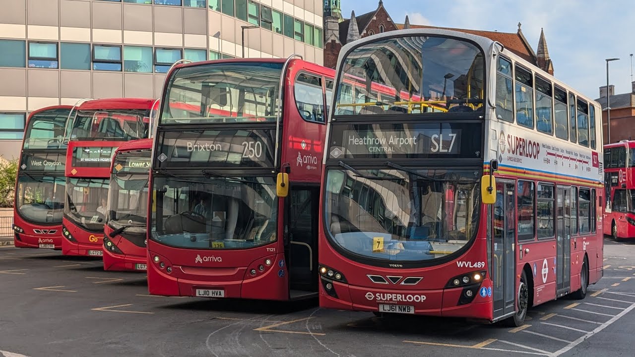 London Buses & Trams at West Croydon & East Croydon (29/08/24)