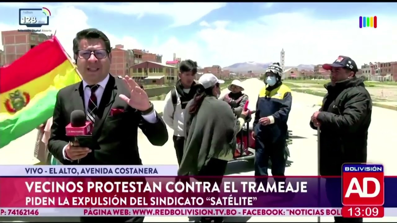 📍 🚨 Protestas en la Costanera de El Alto por el transporte público