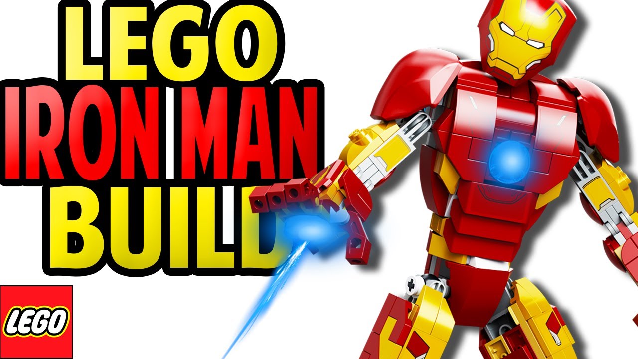 LEGO Iron Man Figure Speed Build