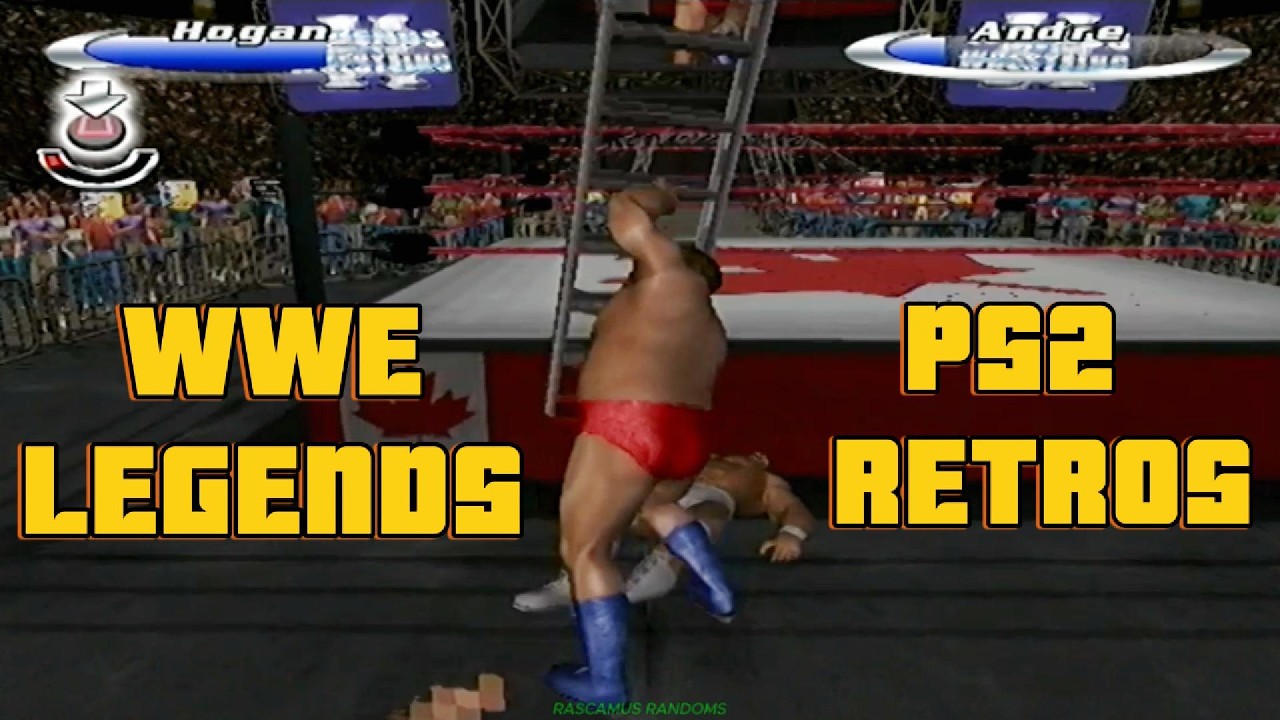 WWE LEGENDS OF WRESTLING 2 PS2 GAME PLAYSTATION 2 FIGHTING WRESTLER