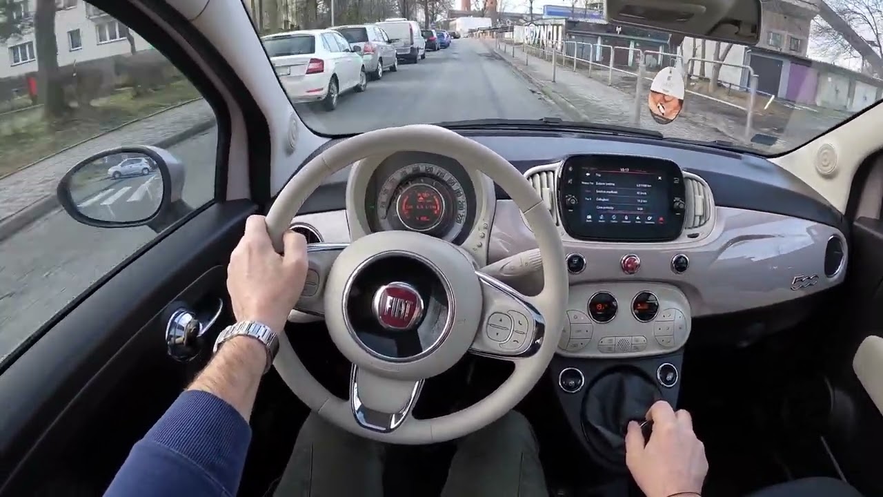 2022 Fiat 500 II Hybrid 1.0 70HP I POV Test Drive 2