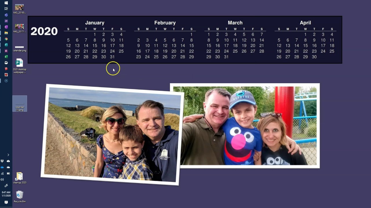 Using Microsoft Publisher to Create a Desktop Wallpaper