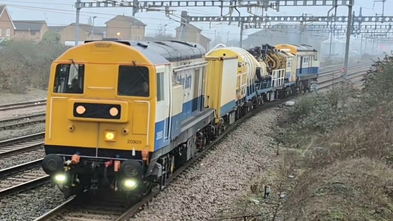Balfour Beatty CHOPPERS on The DRAIN TRAIN @ Stratton Green | 26.01.26