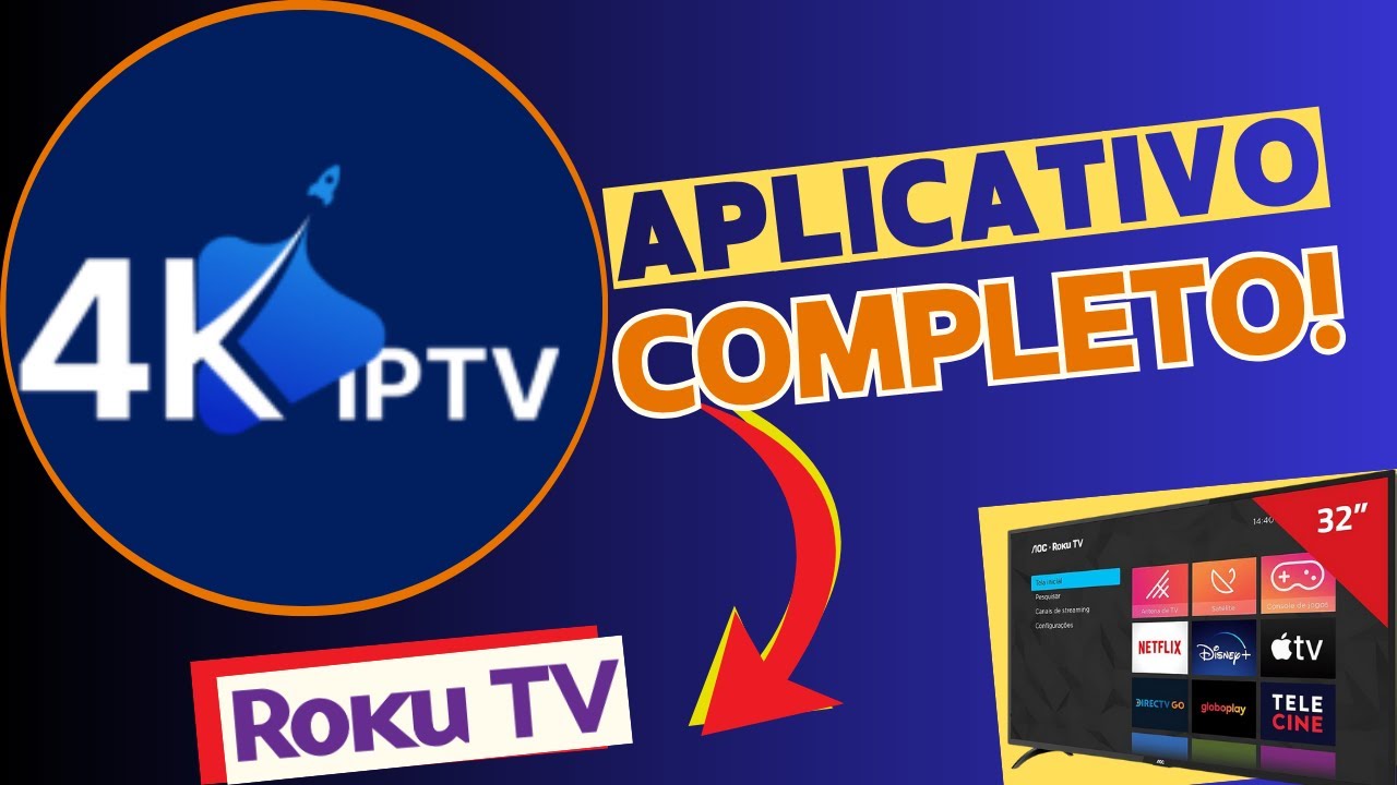Iptv 4K na Roku Tv - Como Instalar e Ativar !!!