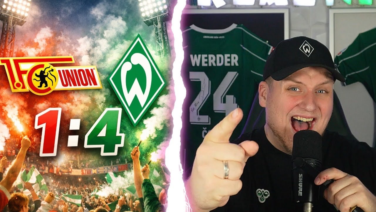 WERDER DREHT DAS SPIEL! 💚 4:1 in Berlin – Traumtor & Big Points im Abstiegskampf!