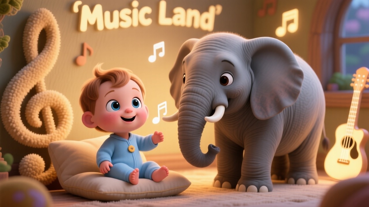 Musical ABC 123 Land 🎵🌈 | Learn ABC and 123 for Kids | Alphabet and Numbers Song for