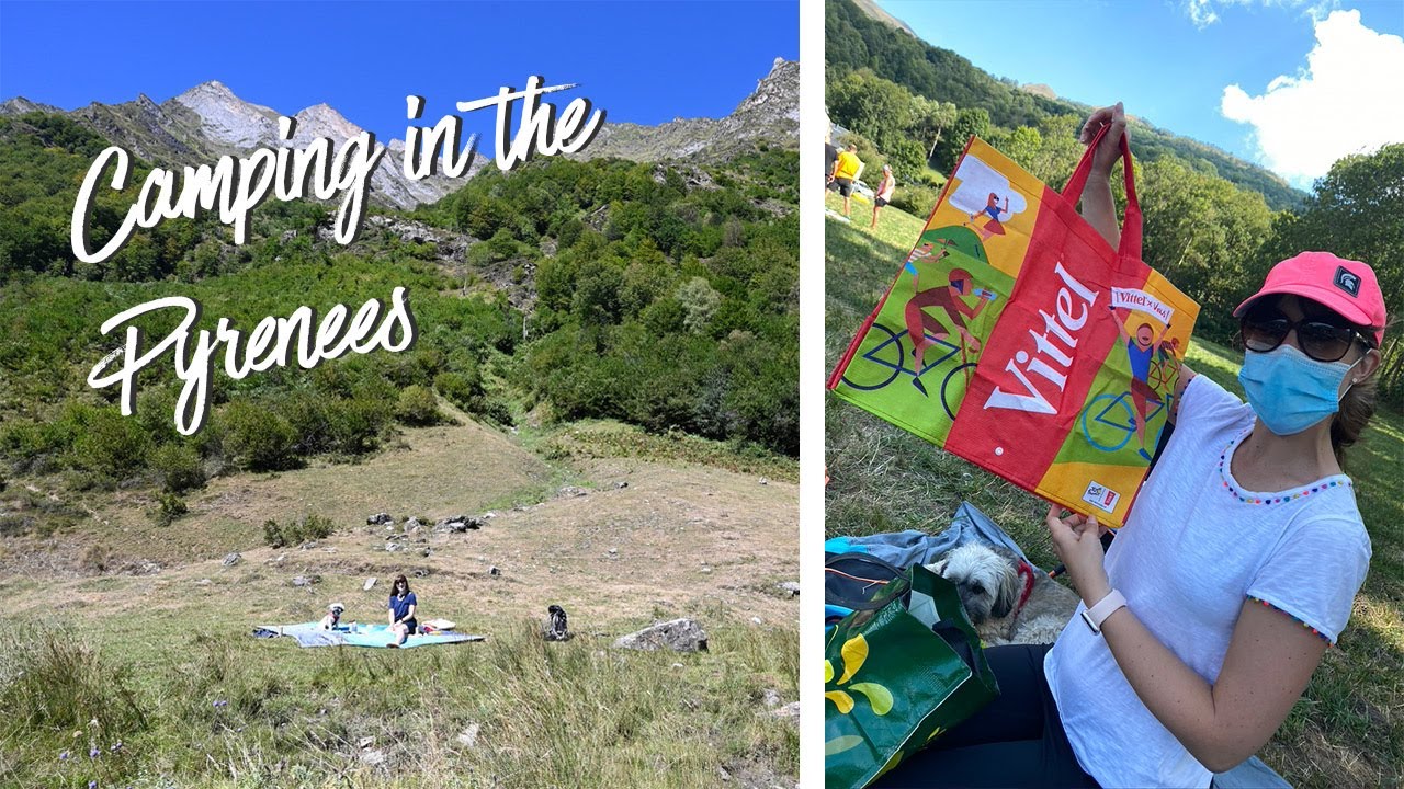 Pyrenees TENT Camping, Hiking, & Experiencing Le Tour de France