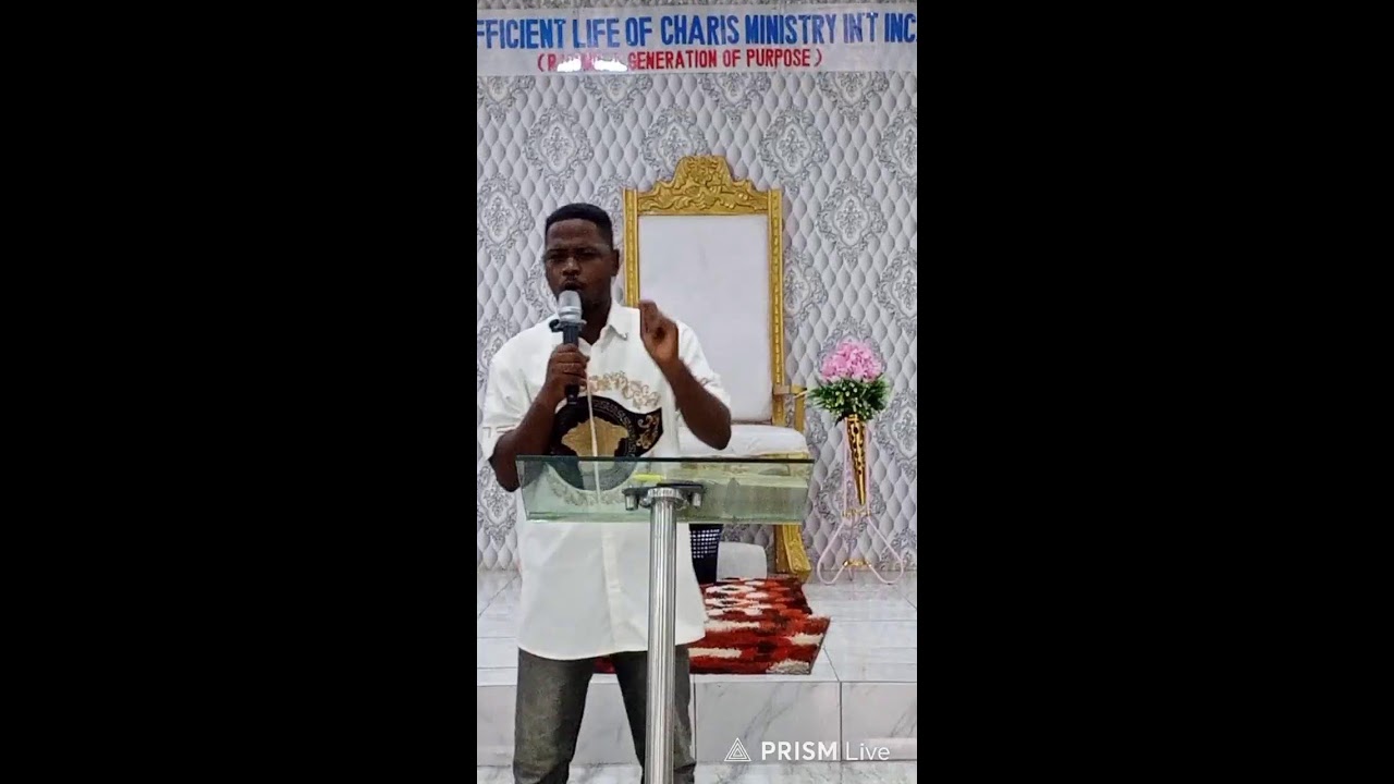 Live streaming of Sufficient life of charis ministry international
