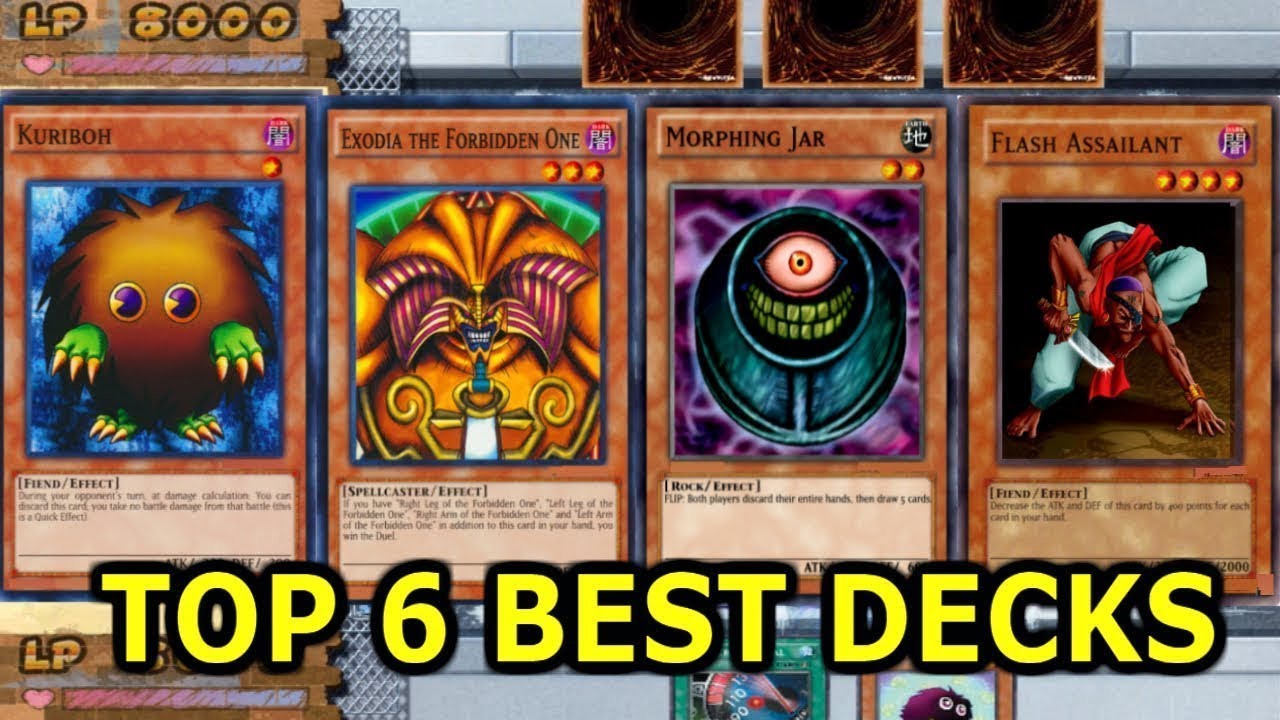 Yu Gi Oh Power Of Chaos Joey The Passion 6 BEST DECKS