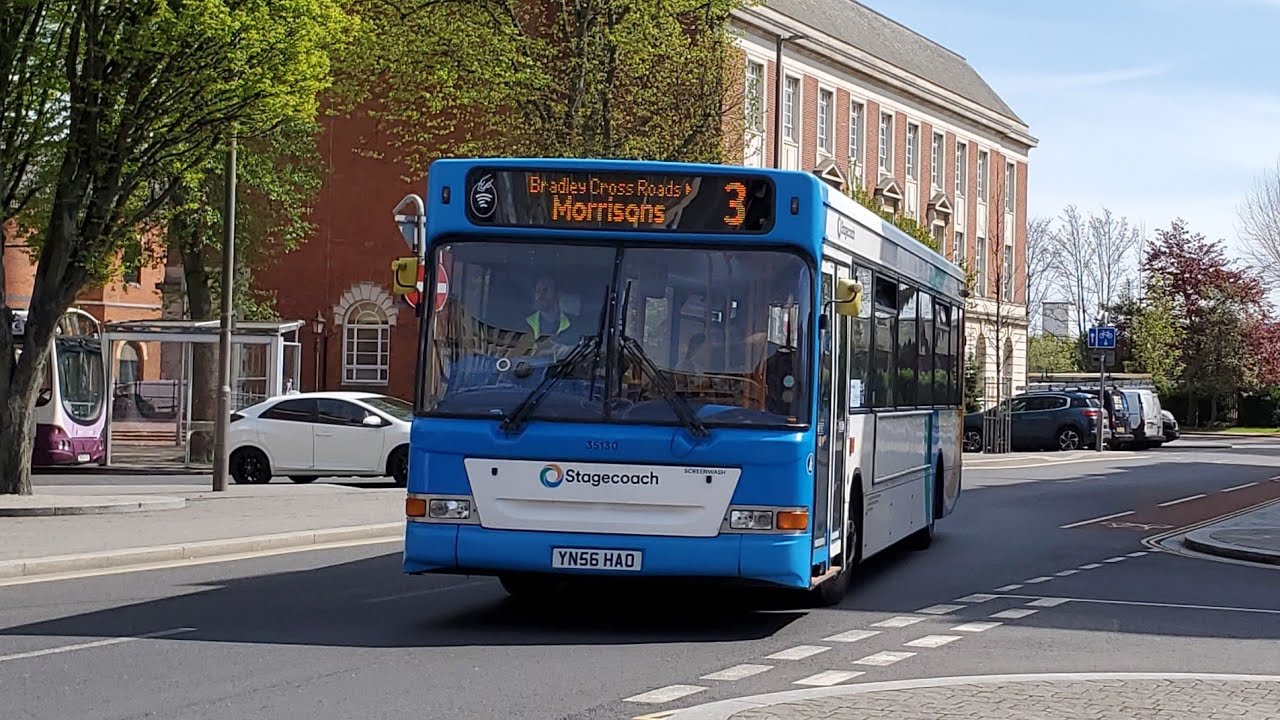 Buses at Grimsby Riverhead Exchange (02 & 03/05/2023)