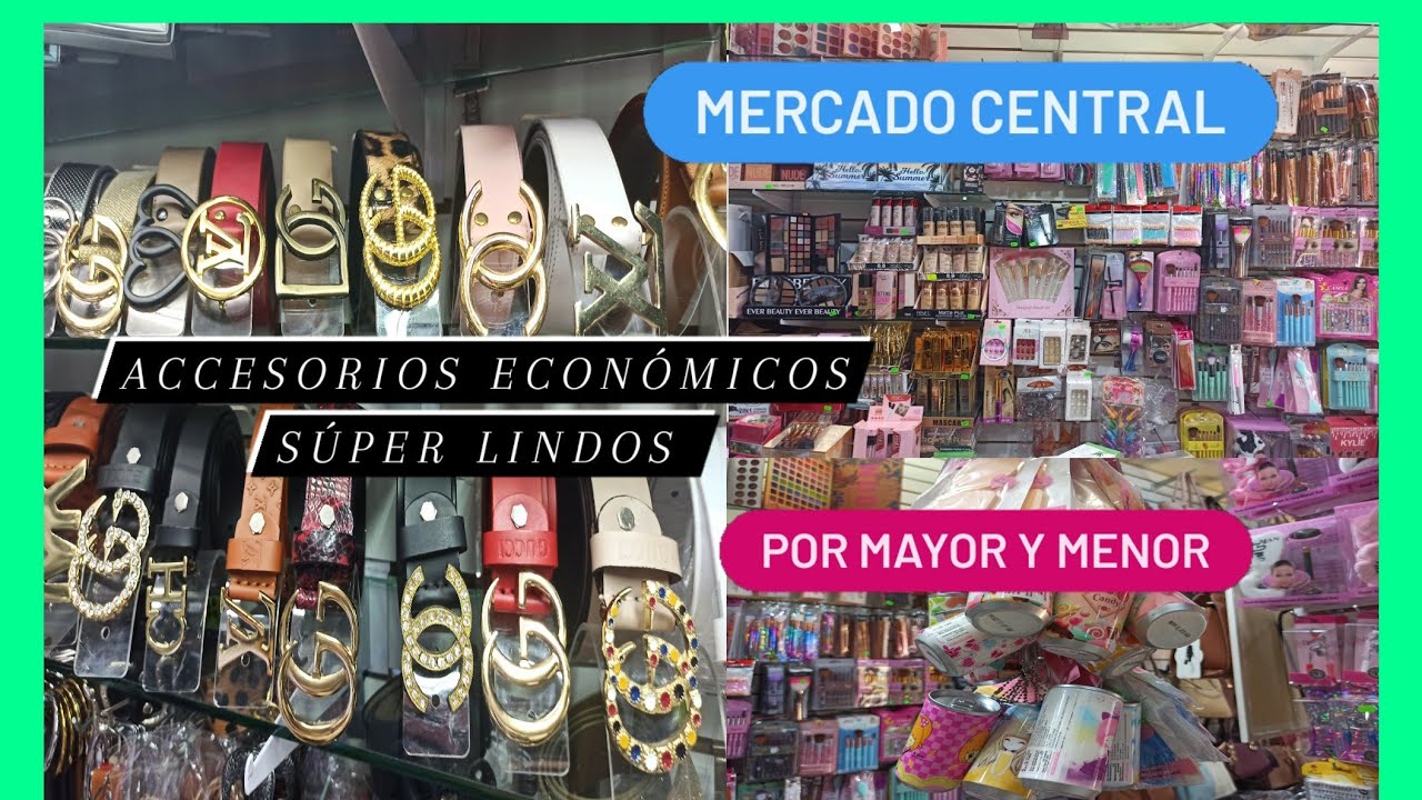 TOUR MERCADO CENTRAL 2021 CORREAS/ MAQUILLAJE/ ACCESORIOS Y MÁS #luzdelunatips